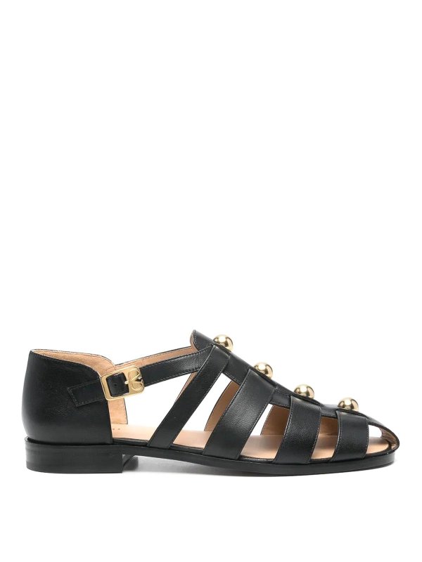 VALENTINO GARAVANI: Sandalias - Sandalias - Negro