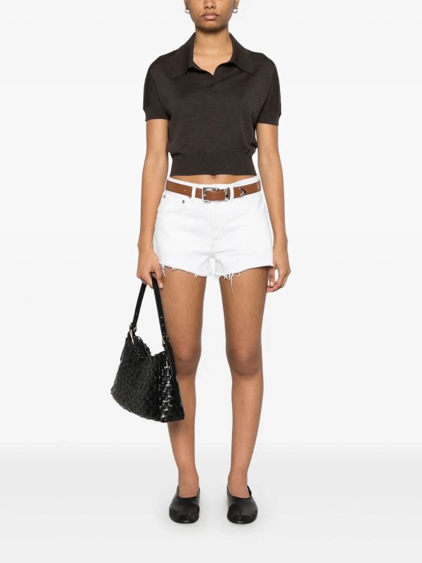 AGOLDE: Trousers Shorts online - Parker Denim Shorts