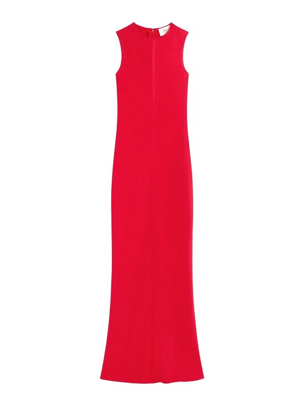 AMI PARIS: maxi dresses - Sleeveless Maxi Dress
