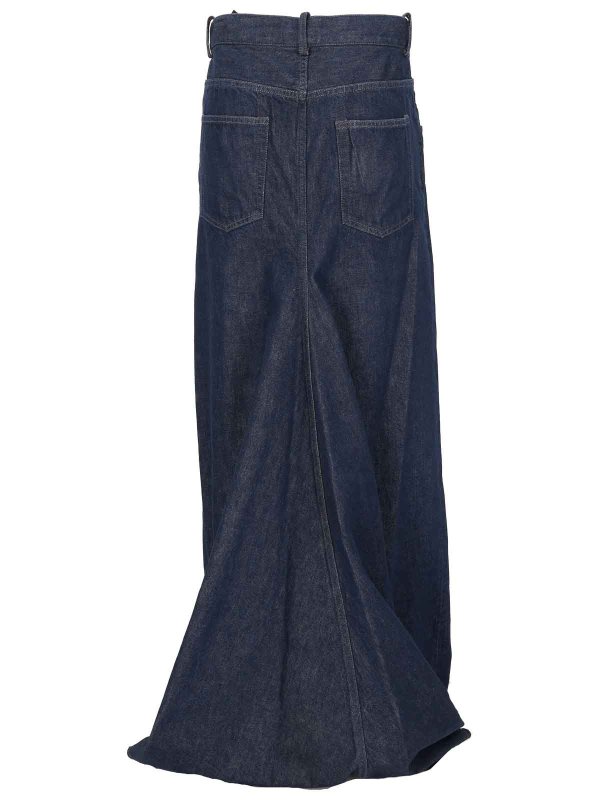 ANN DEMEULEMEESTER: Knee length skirts & Midi online - Goele 5 Pockets Comfort Skirt