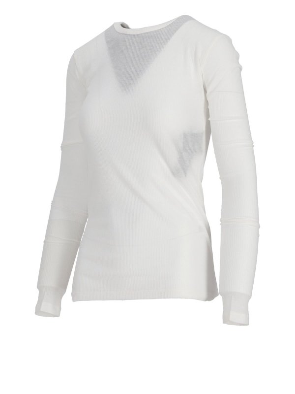 ANN DEMEULEMEESTER: T-shirts online - T-Shirt - Beige