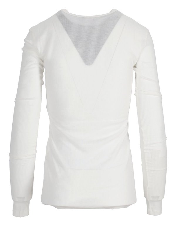 T-Shirt - Beige shop online: ANN DEMEULEMEESTER