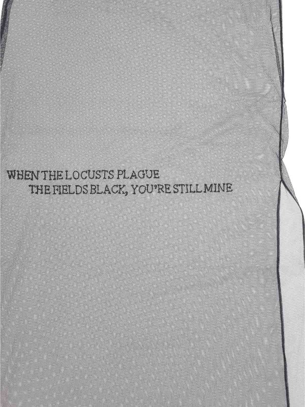 The Best Shops ANN DEMEULEMEESTER: knee length dresses - Seda Sleeveless Tulle Dress With Pearls