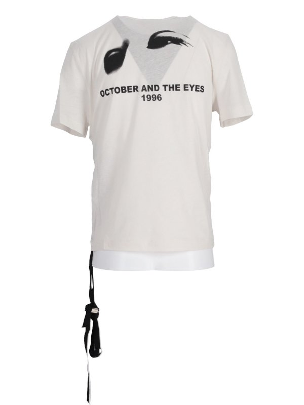 The Best Shops ANN DEMEULEMEESTER: t-shirts - Fanie Standard T-Shirt  Brus