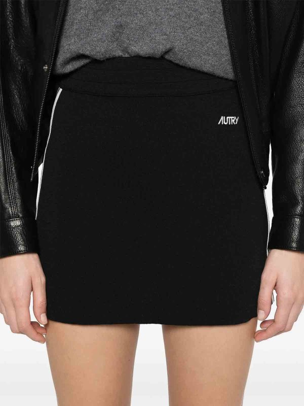 AUTRY buy online Knitted Tennis Mini Skirt
