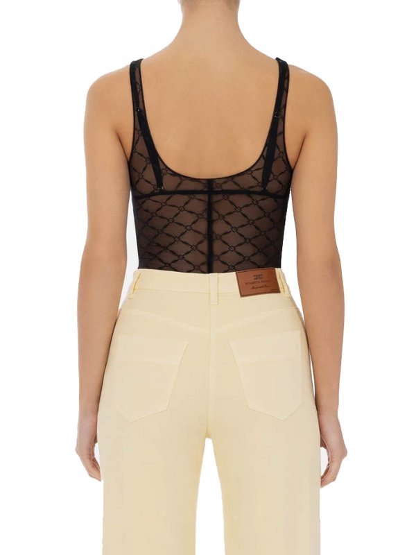 The Best Shops ELISABETTA FRANCHI: トップス＆タンクトップ - トップ/タンクトップ - 黒