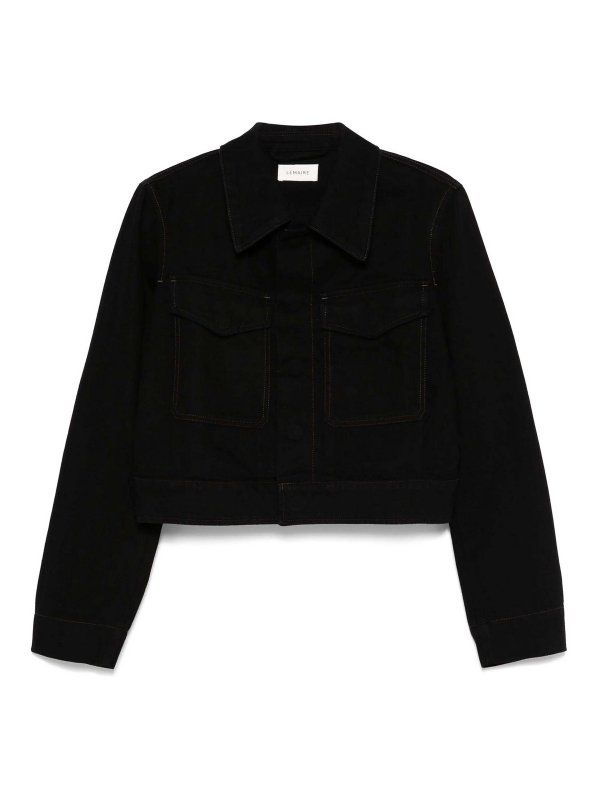 LEMAIRE: casual jackets - Cropped Jacket
