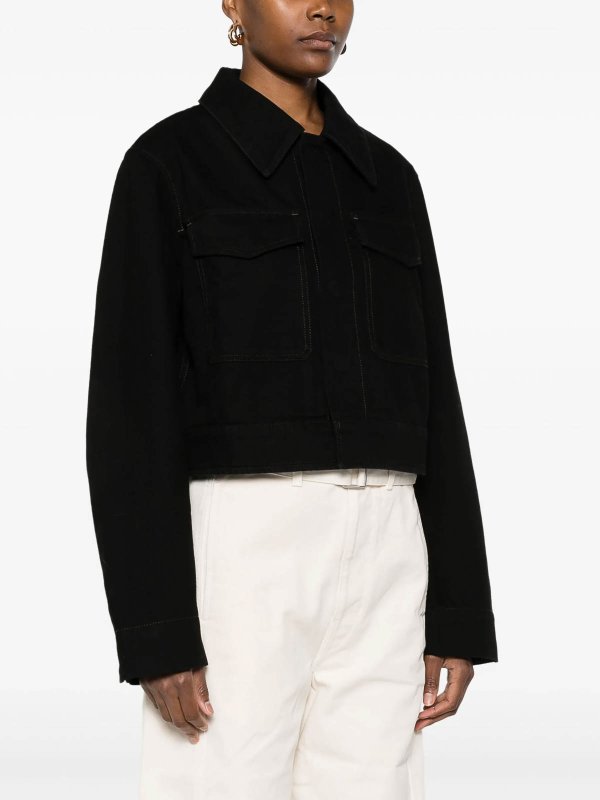 The Best Shops LEMAIRE: casual jackets - Cropped Jacket