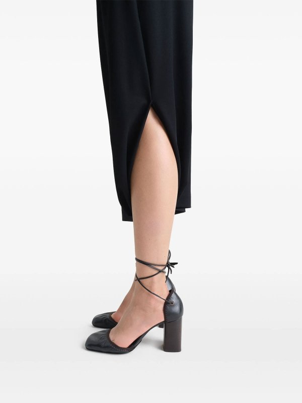 LEMAIRE buy online 膝丈/ミディスカート - 黒