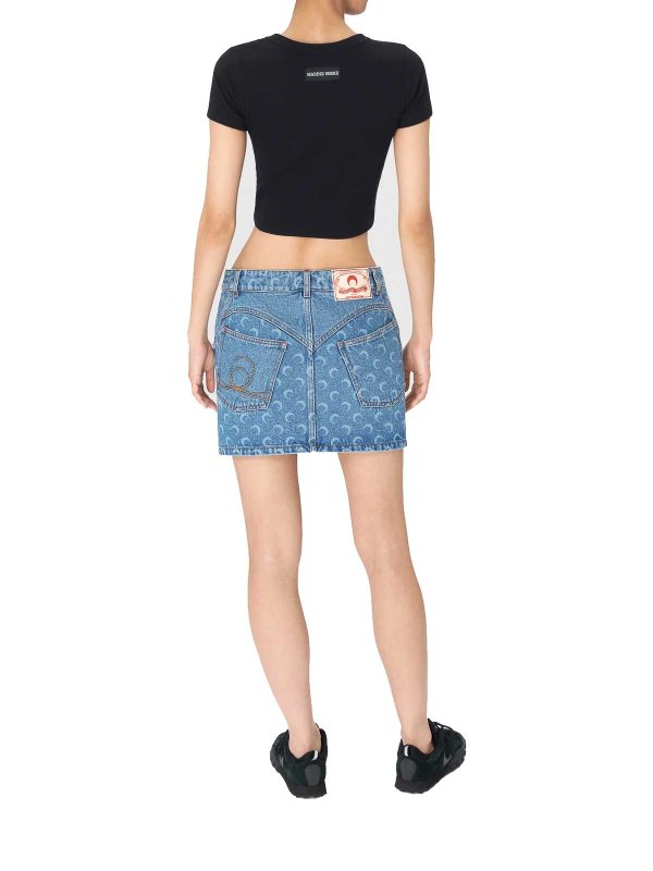 The Best Shops MARINE SERRE: Miniröcke - Minirock - Hellblau