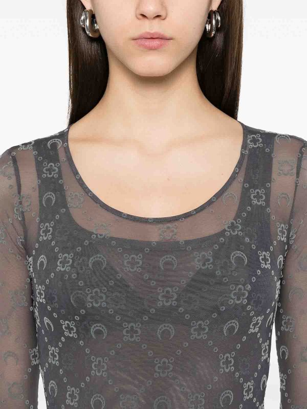 MARINE SERRE buy online Top - Grau