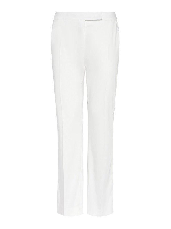 Max Mara: Casual Hosen - Casual Hose - Weiß