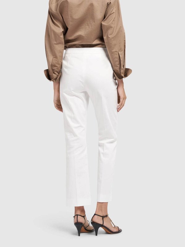 The Best Shops Max Mara: Casual Hosen - Casual Hose - Weiß