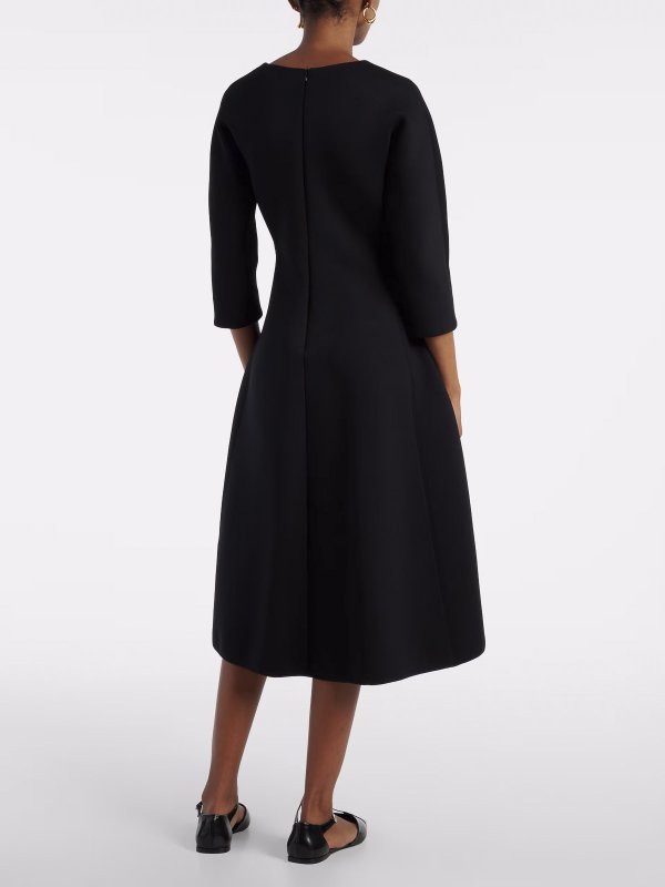 The Best Shops Max Mara: knee length dresses - Midas Jersey Midi Dress