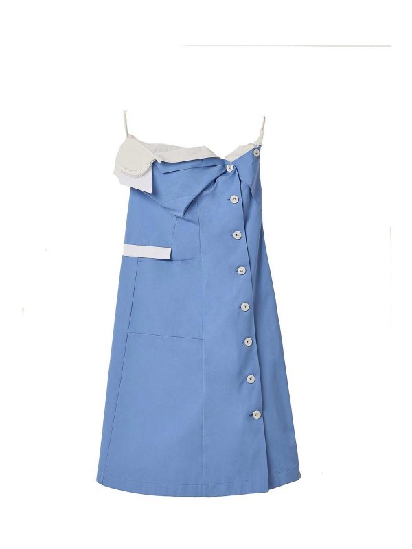 MIU MIU: knee length dresses - Poplin Dress