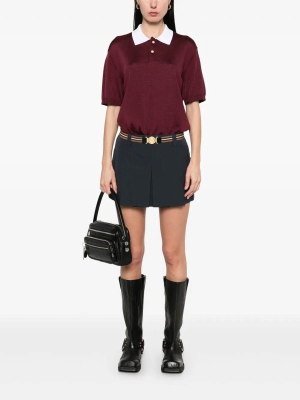 MIU MIU: mini skirts online - Pleated Mini Skirt