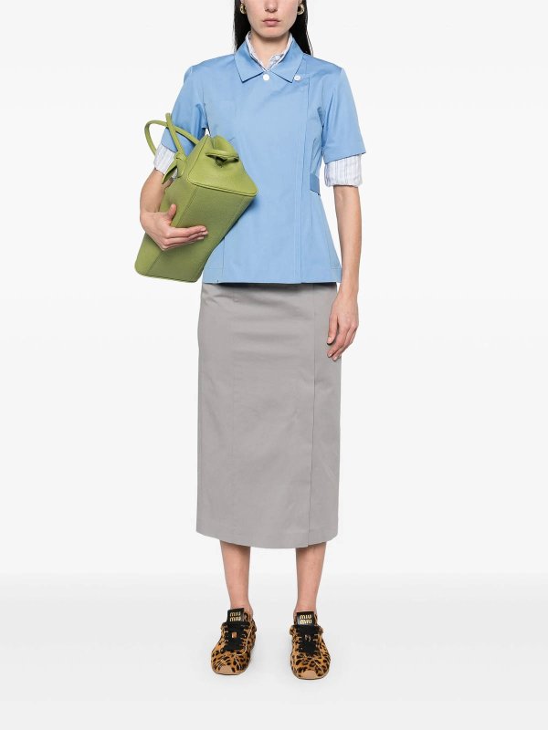 MIU MIU: shirts online - Canvas Shirt