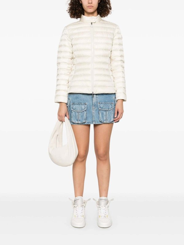 MONCLER: ダウン・ハイテクジャケット online - ダウンジャケット - ライトベージュ