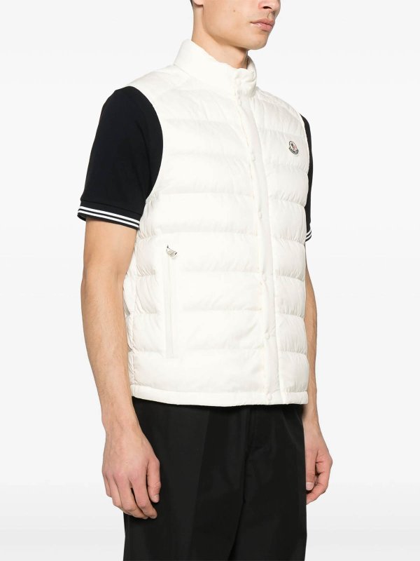 The Best Shops MONCLER: Chalecos  - Chaleco - Beis
