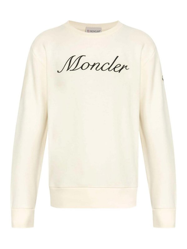 MONCLER: Sweatshirts und Pullover - Sweatshirt - Beige