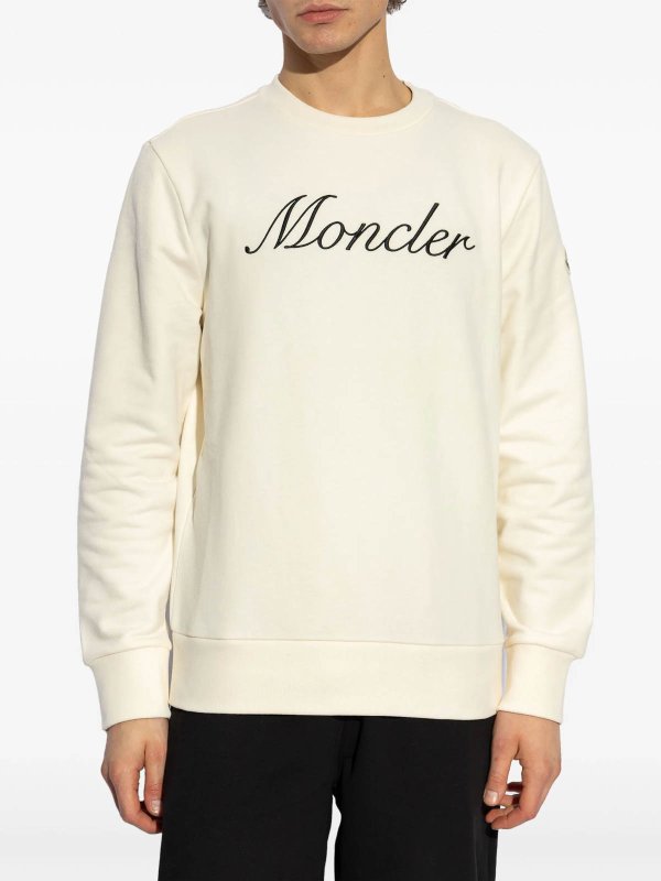 The Best Shops MONCLER: Sweatshirts und Pullover - Sweatshirt - Beige