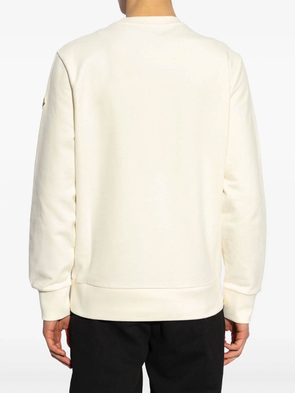Sweatshirt - Beige shop online: MONCLER