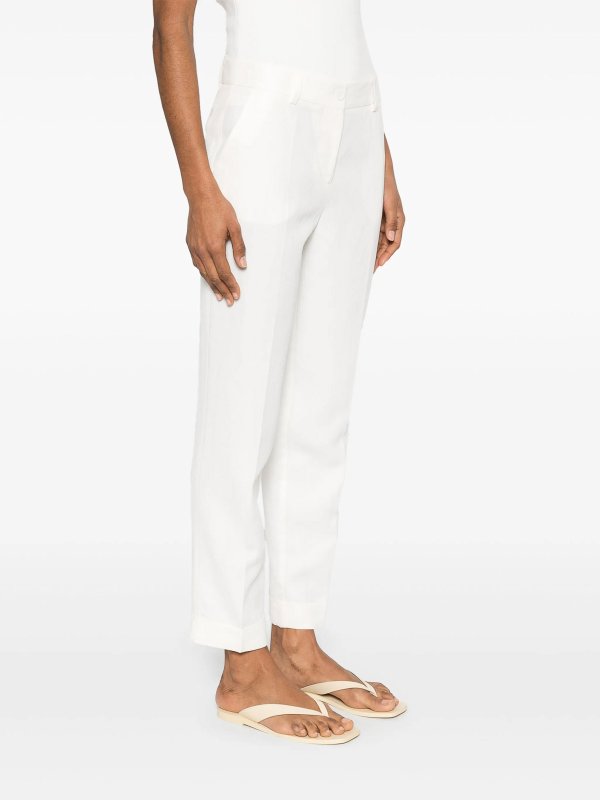 The Best Shops P.A.R.O.S.H.: Casual Hosen - Casual Hose - Weiß