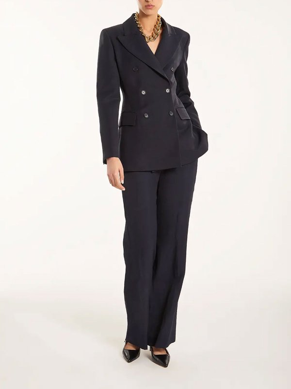 P.A.R.O.S.H.: Pantalons casual online - Pantalons Décontractés - Bleu