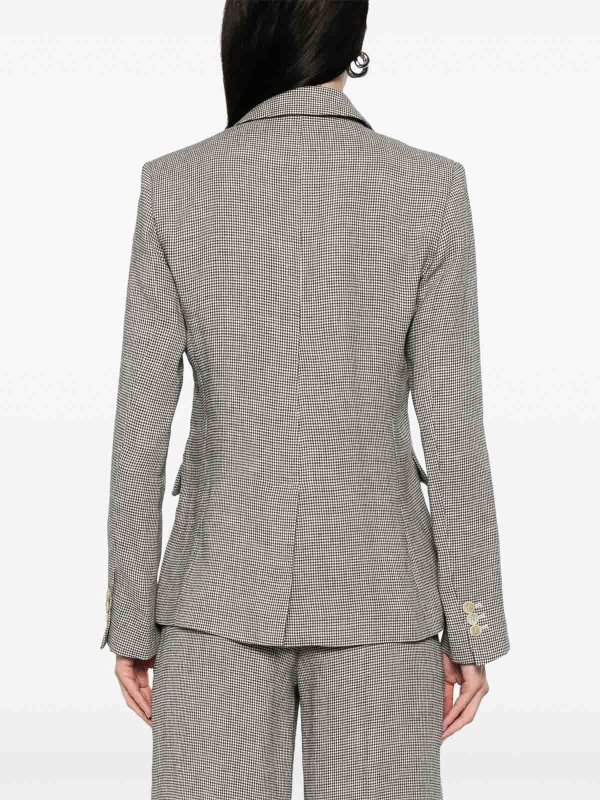 Bambu Houndstooth-Pattern Blazer shop online: P.A.R.O.S.H.