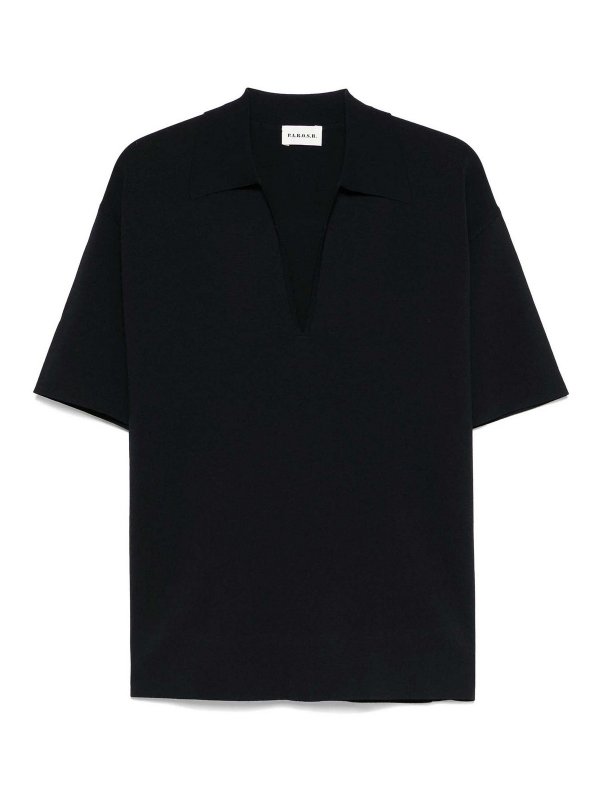 P.A.R.O.S.H.: トップス＆タンクトップ - トップ/タンクトップ - ブルー