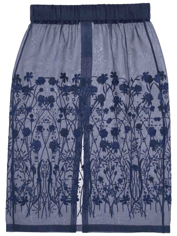 Sorgente Embroided Tulle Skirt shop online: P.A.R.O.S.H.