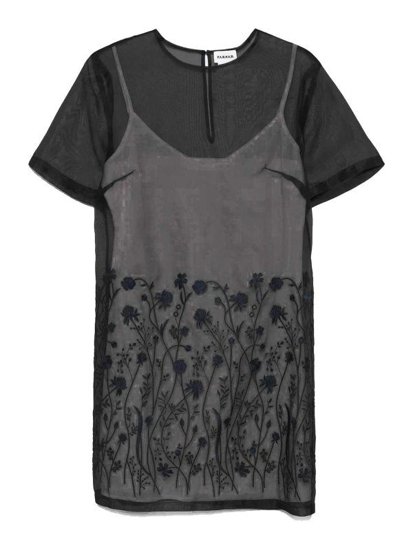 P.A.R.O.S.H.: knee length dresses - Sorgente Midi Dress