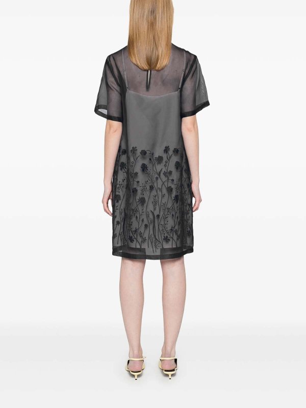 The Best Shops P.A.R.O.S.H.: knee length dresses - Sorgente Midi Dress