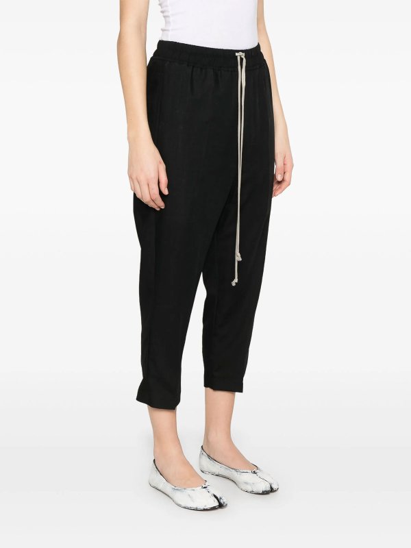 The Best Shops RICK OWENS: トラウザーショーツ - ショートパンツ - 黒