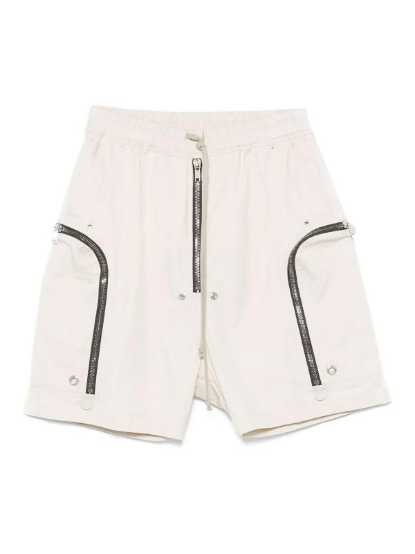 RICK OWENS: Shorts - Shorts - Verde Claro