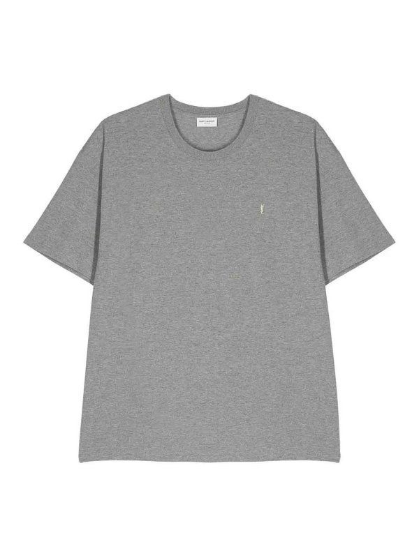 SAINT LAURENT: t-shirts - Cassandre T-Shirt