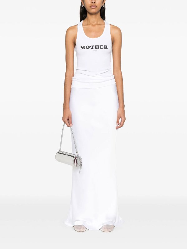 STELLA McCARTNEY: Top e canotte online - Top canottiera per impronte di testo