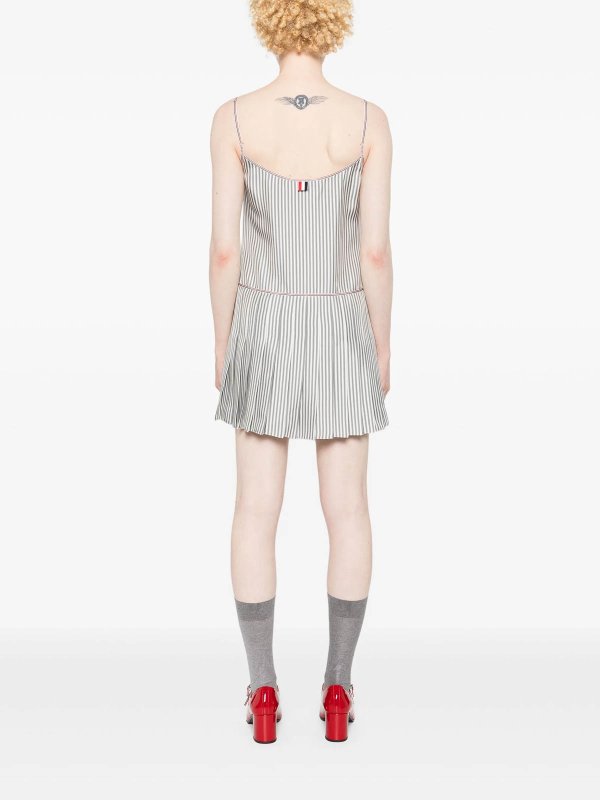 ショートドレス - グレー shop online: THOM BROWNE