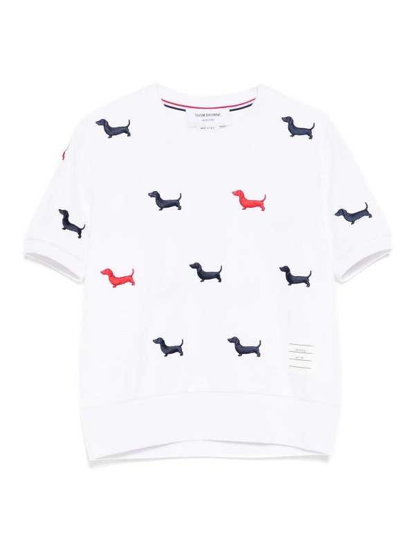 THOM BROWNE: Camisetas - Camiseta - Blanco