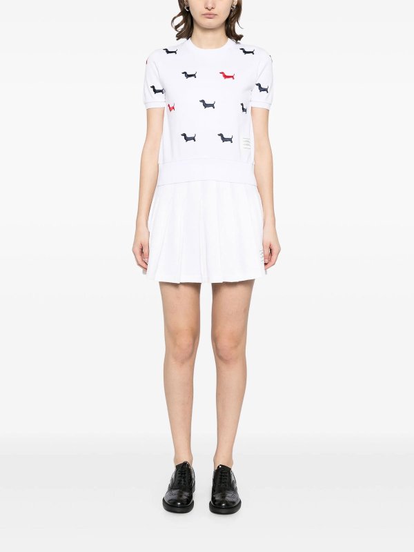 THOM BROWNE: Camisetas online - Camiseta - Blanco
