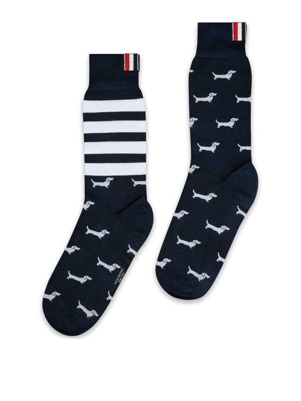 THOM BROWNE: socks - Mid-Calf Socks