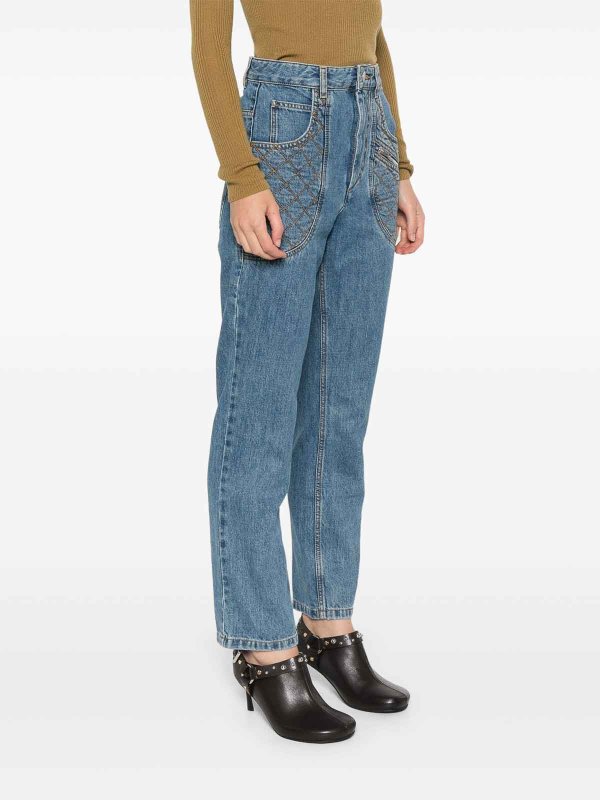 The Best Shops ISABEL MARANT: straight leg jeans - Denim jeans