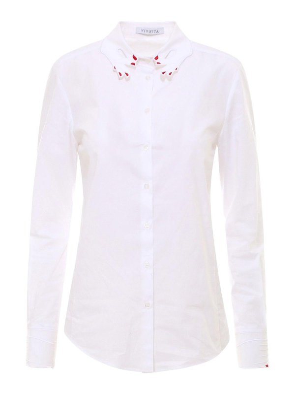 Vivetta: camicie - Camicia da ricamo
