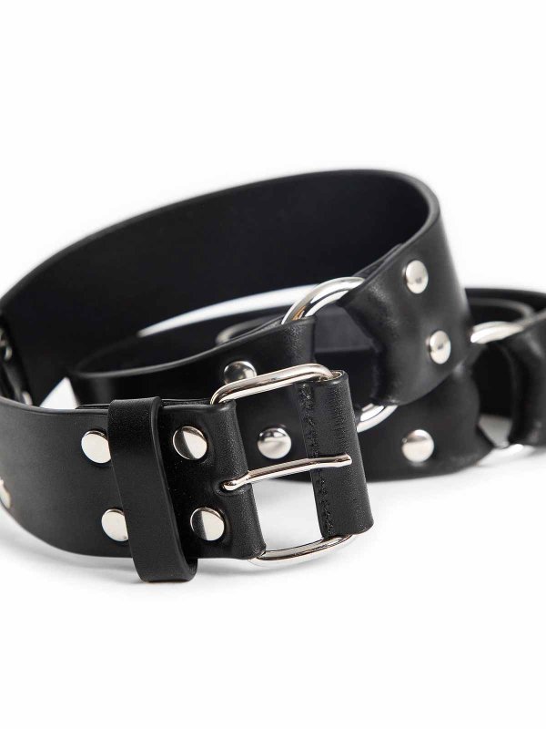 The Best Shops ANN DEMEULEMEESTER: cinture - Cinghia in pelle da 35 cm di monna