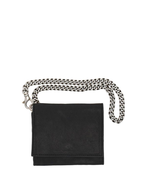 ANN DEMEULEMEESTER: portafogli - Portafoglio in pelle granulosa