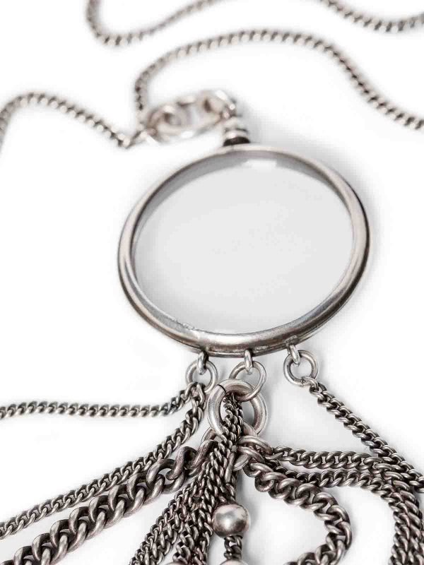 The Best Shops ANN DEMEULEMEESTER: Collar - Collar - Plata