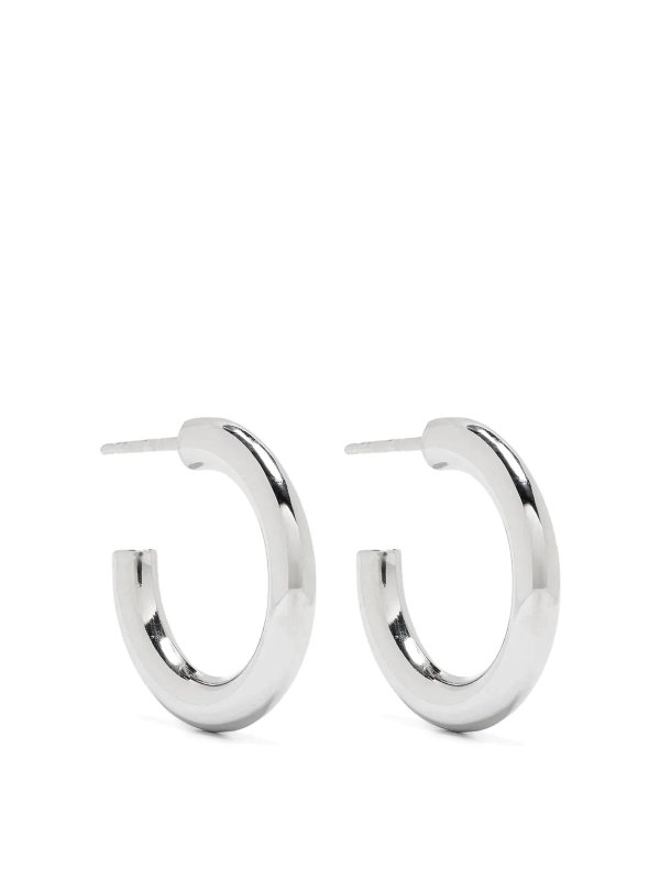 LEMAIRE: Earrings - Sterling Silver Hoop Earrings