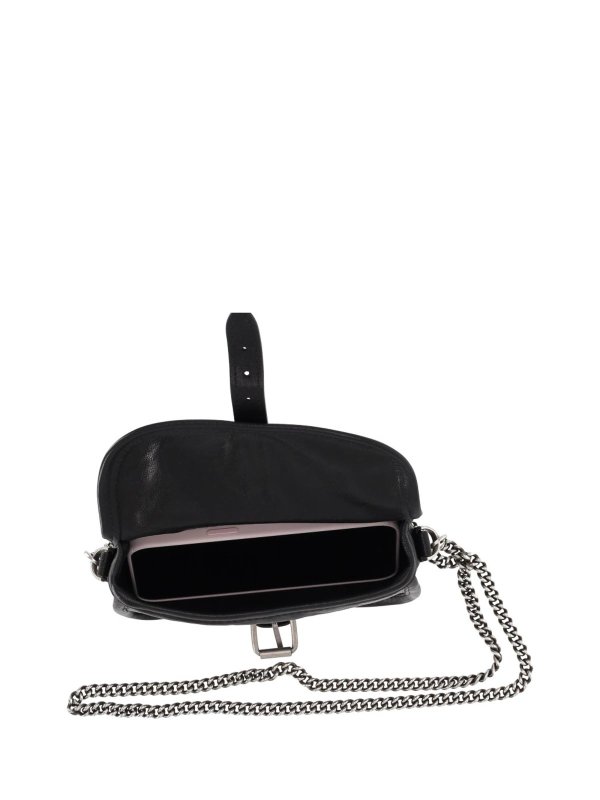 The Best Shops ANN DEMEULEMEESTER: クロスボディバッグ - クロスボディバッグ - 黒