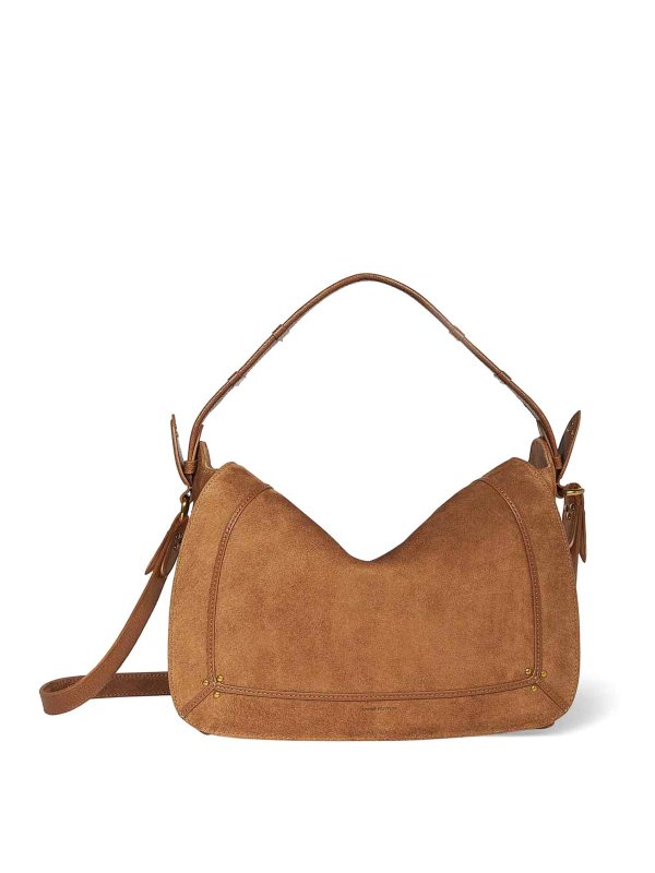 JÉRÔME DREYFUSS: cross body bags - Pepito Large Suede Bag