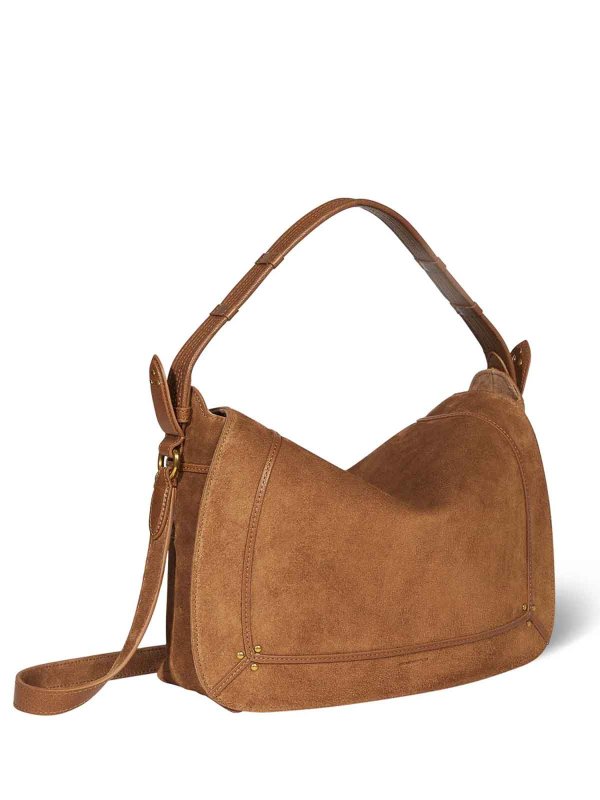 The Best Shops JÉRÔME DREYFUSS: cross body bags - Pepito Large Suede Bag